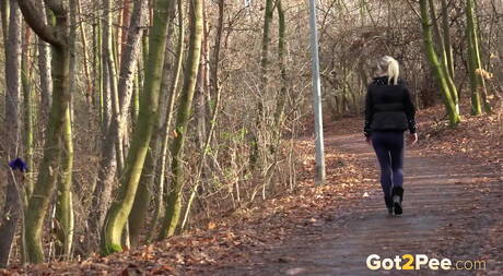 Got 2 Pee pics collection featuring Licky Lex in piss session